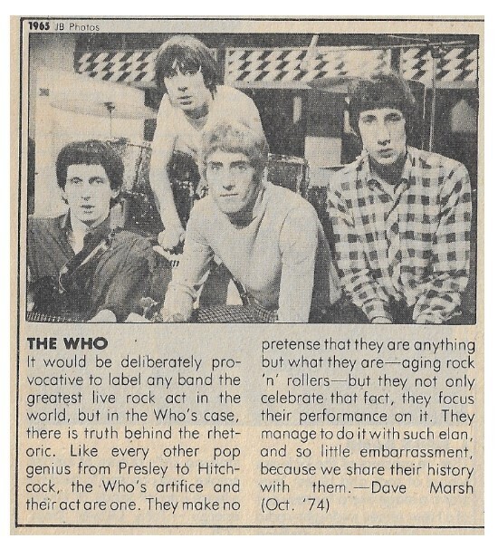 Who, The / Deliberately Provocative / 1965