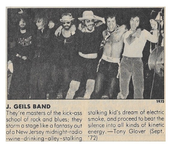 Geils, J. (Band) / Masters of the Kick-Ass School of Rock / 1973