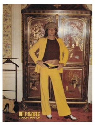 Stewart, Rod / Hit Parader Color Pin-Up | Magazine Photo | June 1977
