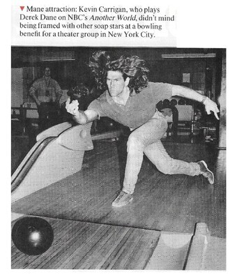 Carrigan, Kevin / At Bowling Benefit in New York City / 1990