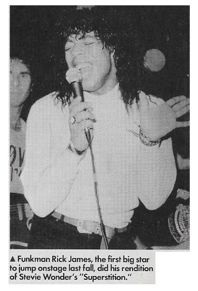 James, Rick / On Stage in Los Angeles (China Club) / 1990
