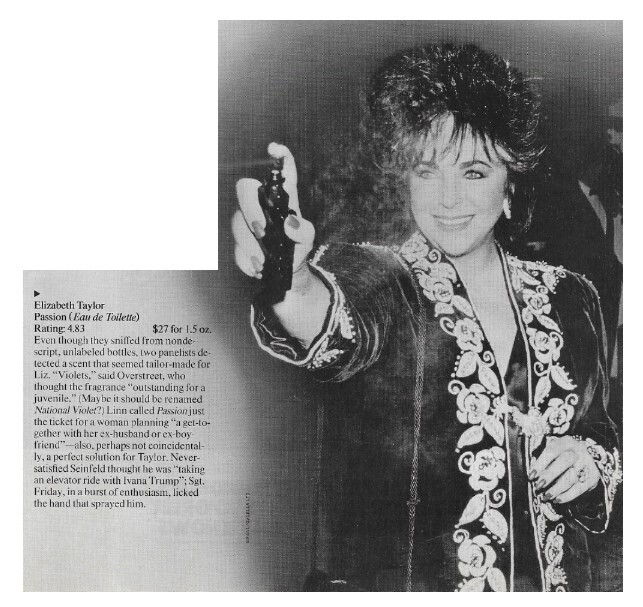 Taylor, Elizabeth / Passion (Perfume) / 1990
