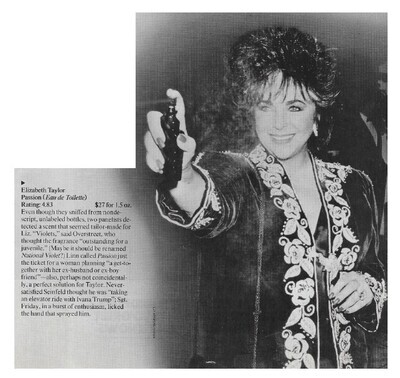 Taylor, Elizabeth / Passion (Perfume) / 1990
