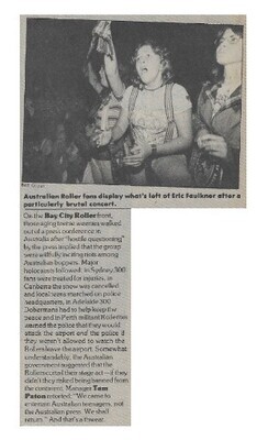 Bay City Rollers / Australian Roller Fans | Magazine Article | March 1977