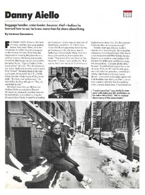 Aiello, Danny / People Bio / 1990