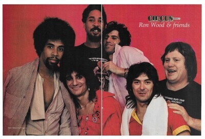 Wood, Ron / Ron Wood + Friends | Poster | June 1979 | New Barbarians