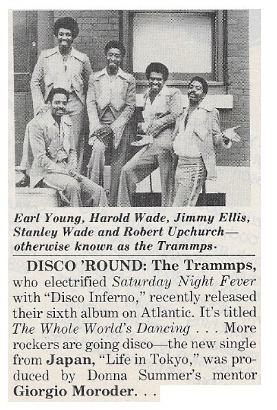 Trammps, The / Disco &#39;Round | Magazine Article | June 1979