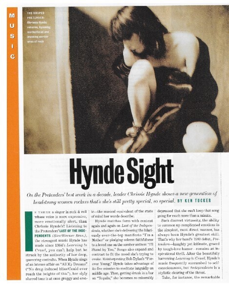 Pretenders, The / Hynde Sight / 1994