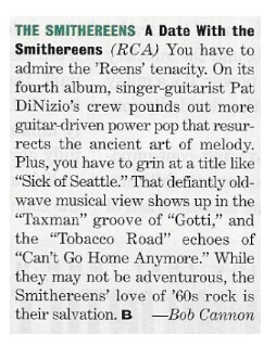 Smithereens, The / A Date With The Smithereens / 1994