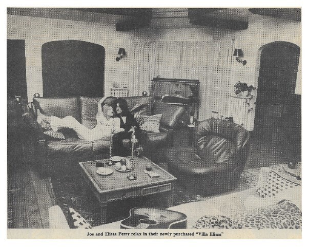 Perry, Joe / Joe and Elissa Perry Relax | January 1978