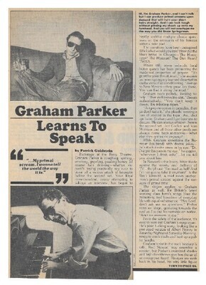 Parker, Graham / Learns to Speak | March 1977