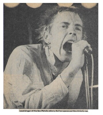 Sex Pistols / Johnny Rotten Spews Out His Vitrolic Rap | March 1977