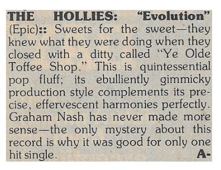 Hollies, The / Evolution | March 1977