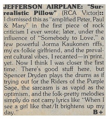 Jefferson Airplane / Surrealistic Pillow | March 1977