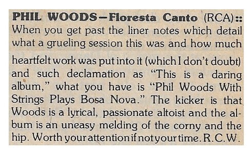 Woods, Phil / Floresta Canto (1977)