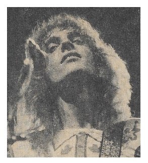 Frampton, Peter / On Stage, Closeup, Eyes Half Closed (1976)