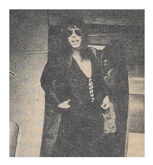 Aerosmith / Steven Tyler Getting Off Plane (1976)