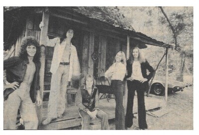 Black Oak Arkansas / Group Photo, On Porch (1976)