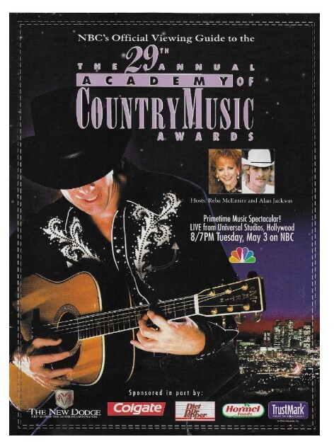 Various Artists / Academy of Country Music Awards (Viewing Guide) (1994)