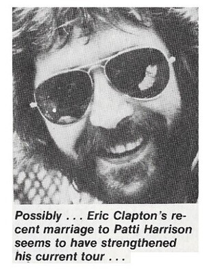 Clapton, Eric / Strengthened His Current Tour | Magazine Photo | June 1979