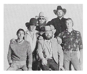 Daniels, Charlie (Band) / Group Photo, Charlie Third from Right | Magazine Photo