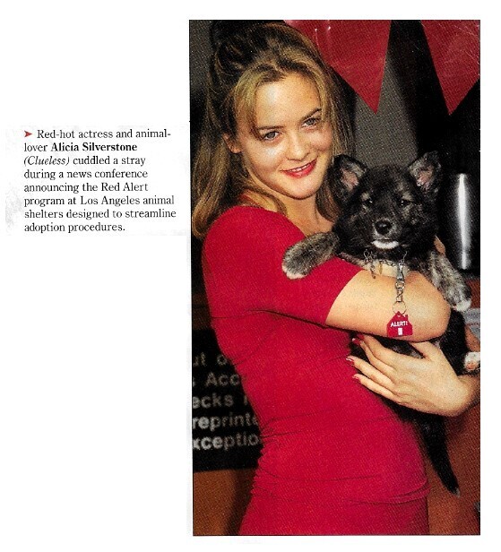 Silverstone, Alicia / At Red Alert News Conference | Magazine Photo | December 1995