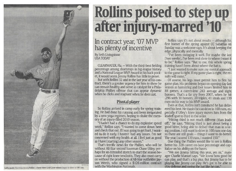 Jimmy Rollins on his .113 average: “I haven't felt lost” – The Mercury News