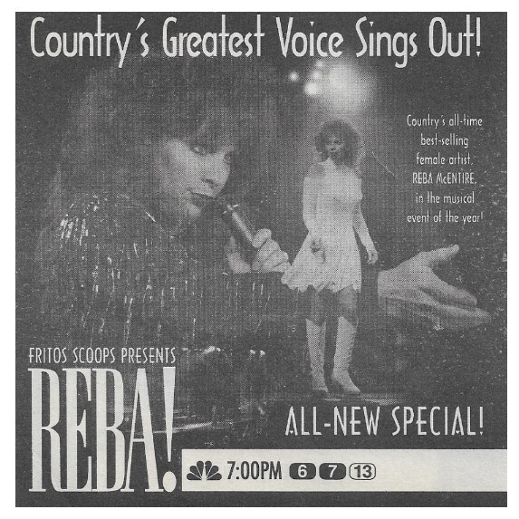 McEntire. Reba / Reba! - All-New Special! | Magazine Ad | 1994