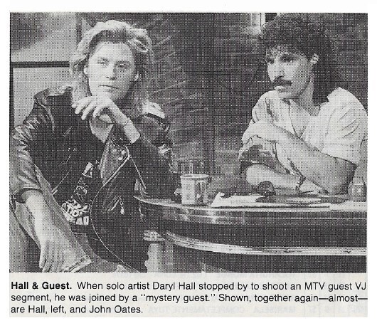 Hall + Oates / Hall and Guest | Magazine Photo | July 1986