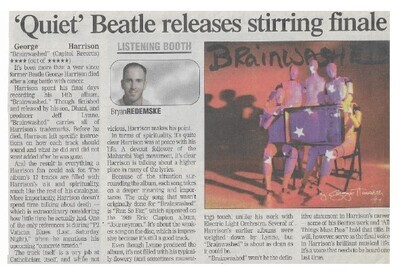 Harrison, George / Brainwashed (Quiet Beatle Releases Stirring Finale) / 2002