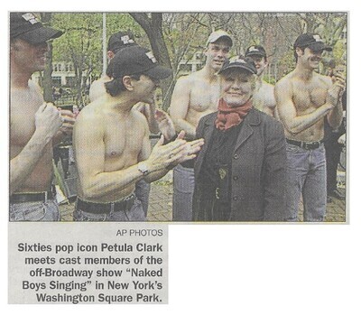 Clark, Petula / New York, NY (Washington Square Park) / 2002