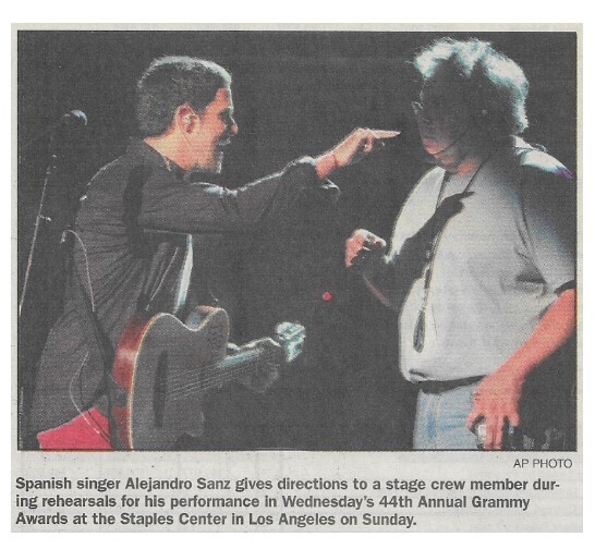 Sanz, Alejandro / Los Angeles, CA (Staples Center) / 2002