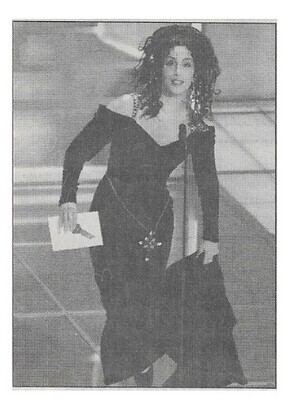 Cher / Los Angeles, CA (Staples Center) | Newspaper Photo | February 2000