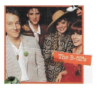 B-52&#39;s, The / Group Standing-Fred On Left | Magazine Photo