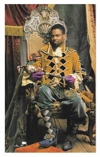 Rock, Chris / Dressed As Court Jester - MTV Promo | Magazine Photo | 1999