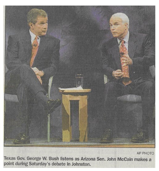 Bush, George W. / Johnston, IA (with John McCain) | January 2000
