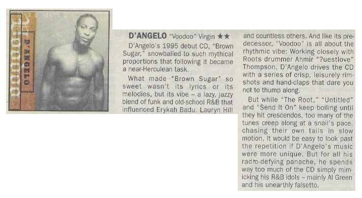 D&#39;Angelo / Voodoo (2000)