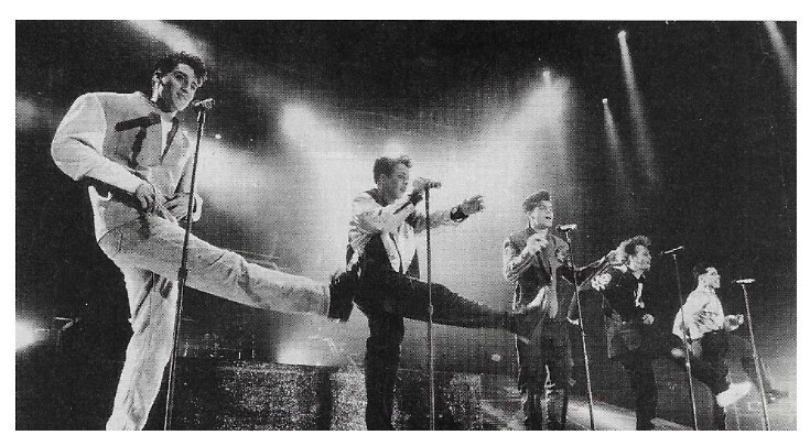 New Kids On the Block / On Stage-Singing and Dancing | December 1990