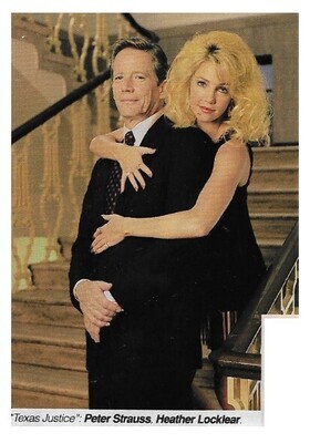 Locklear, Heather / Texas Justice (with Peter Strauss) | Magazine Photo | September 1994