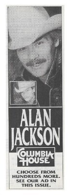 Jackson, Alan / Columbia House | September 1994