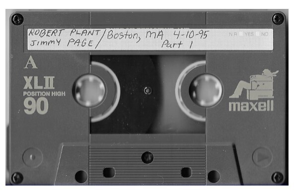 Plant, Robert (+ Jimmy Page) / Boston, MA (Boston Garden) - April 10, 1995 | Part 1