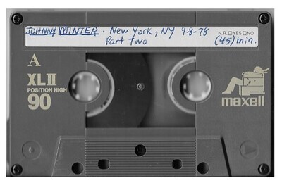 Winter, Johnny / New York, NY (My Father's Place) - September 8, 1978 (Part 2) | Live Cassette | with Bonus