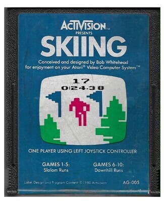 Atari 2600 / Skiing | Activision AG-005 | 1980