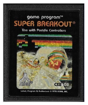 Atari 2600 / Super Breakout | Atari CX-2608 | 1978