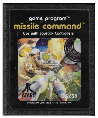 Atari 2600 / Missile Command | Atari CX-2638 | 1981