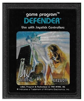 Atari 2600 / Defender | Atari CX-2609 | 1981