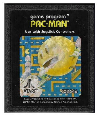 Atari 2600 / Pac-Man | Atari CX-2646 | 1981