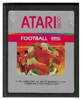 Atari 2600 / RealSports Soccer (Football) | Atari CX-2667 | 1987