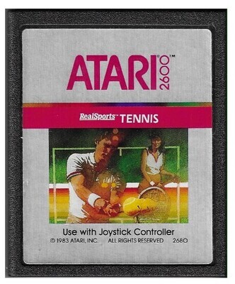 Atari 2600 / RealSports Tennis | Atari 2680 | 1983