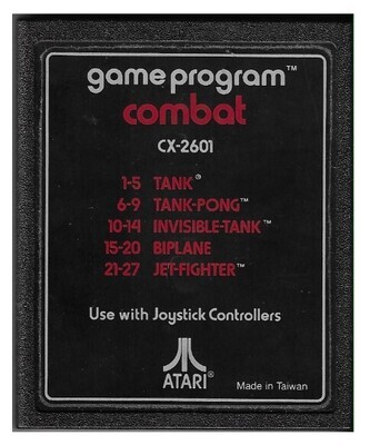 Atari 2600 / Combat | Atari CX-2601 | 1977